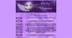 Desktop Screenshot of cindy-voyance.com
